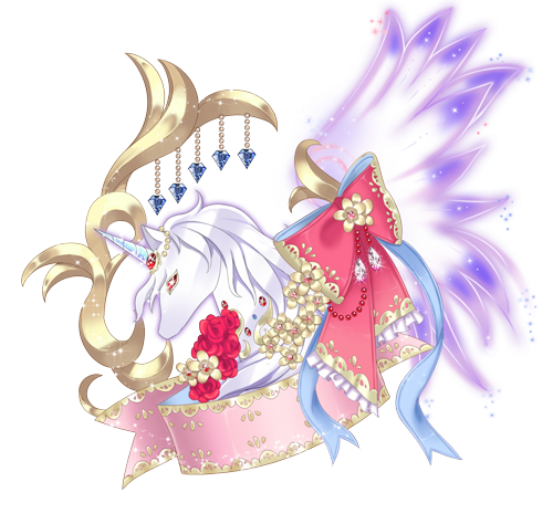 人物背飾:幻獸獨角