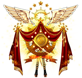 人物背飾:星光軍官