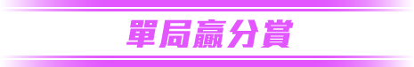 單局贏分賞